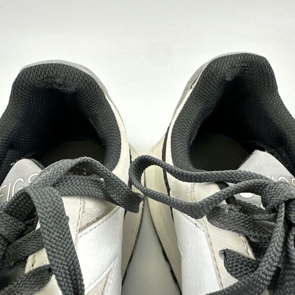 Figs New Balance 3447 Athletic Nursing Sneakers Beige Leather Lace Up Womens 8 - Picture 8 of 16